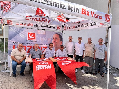 ÇAYIROVA REFAH PARTİSİ DURMUYOR 