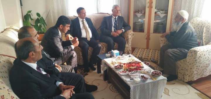Başkan Toltar'dan Hacılara Ziyareti