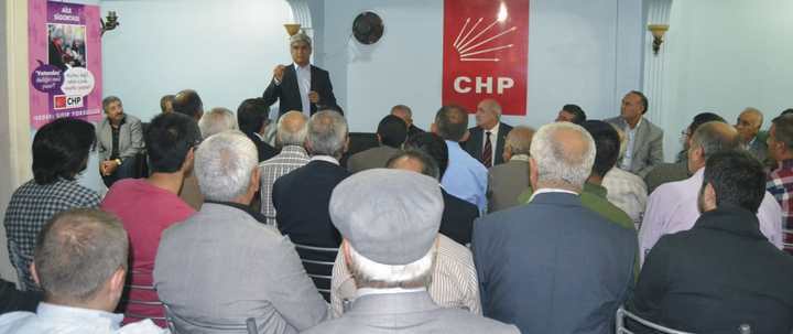 CHP Yöneticileri ile Buluştu