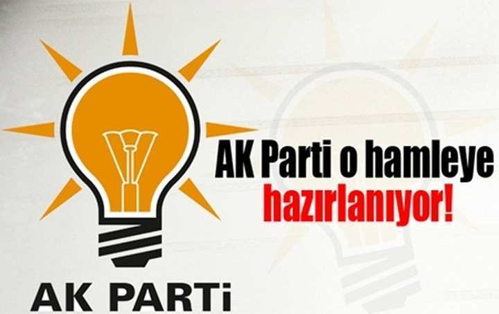 AK Parti hamleye hazırlanıyor!