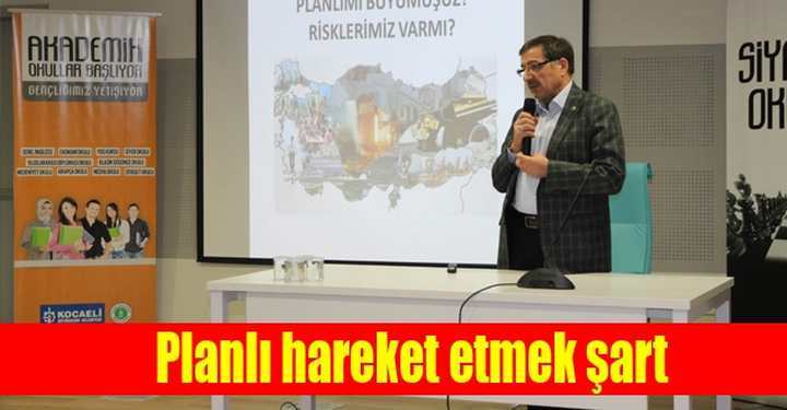 Ak Parti Planlı hareket etmek şart