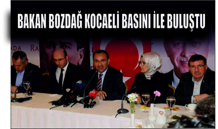 Bakan Bozdağ, Kocaeli Basını İle Buluştu