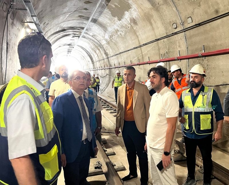 Baraçlı, Gebze-Darıca Metro projesini inceledi