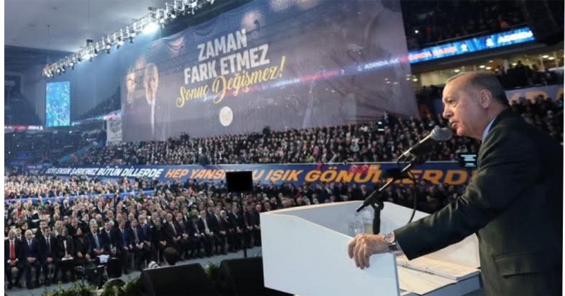 ERDOĞAN 9. KEZ GENEL BAŞKANLIĞA SEÇİLDİ