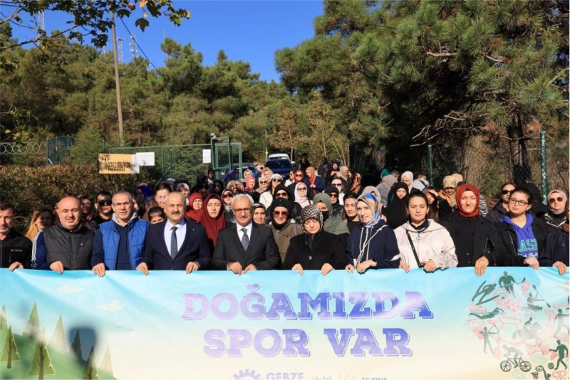 GEBZE'DE DOĞAMIZDA SPOR VAR ETKİNLİĞİ