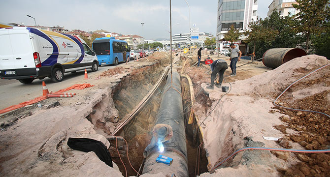 Gebze’deki 20 milyonluk projede hummalı çalışma