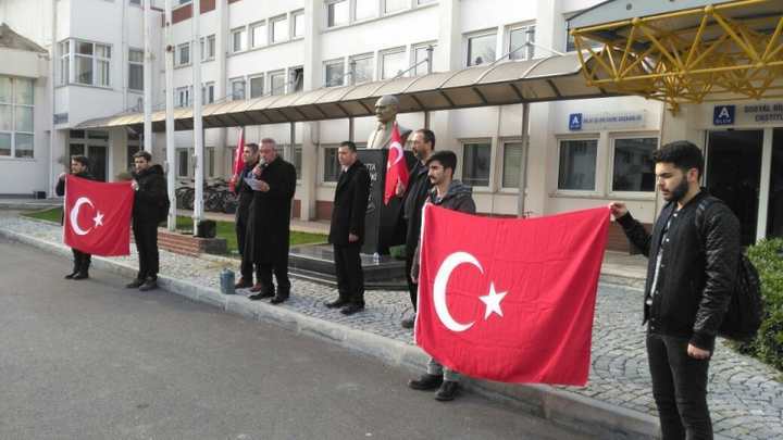 HAİN TERÖR SALDIRILARINI LANETLEDİK