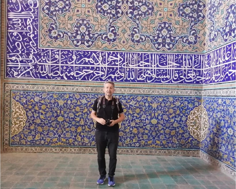  İsfahan’da Şeyh Lütfullah camisini fotoğrafladı  