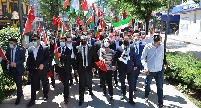 İsrail'in Filistine yapmış olduğu terörü kınadılar