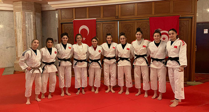 Judocular Milli takım kampı için Tunus’ta