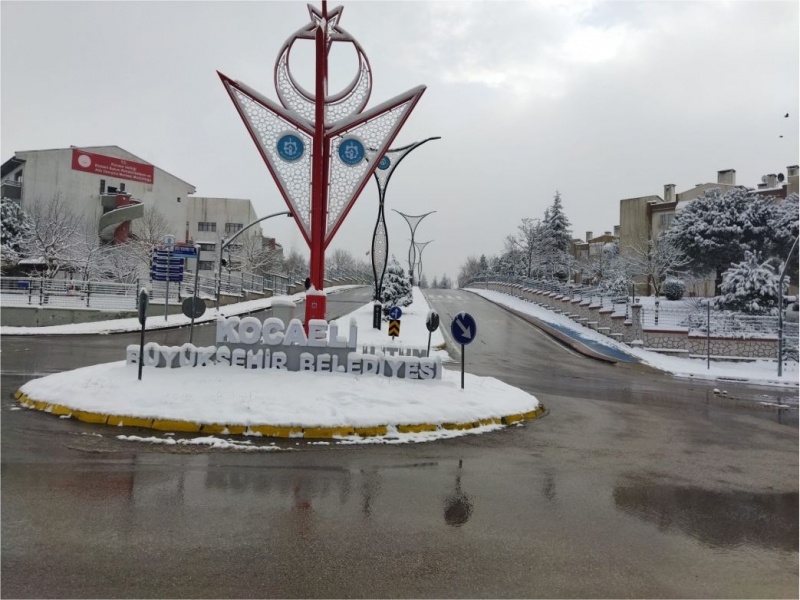 Kocaeli’de yollar açık, ulaşımda aksama yok