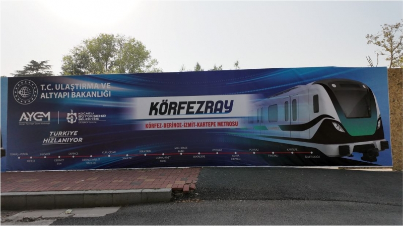 Kuzey Metro Hattı için şantiye çalışmaları başladı