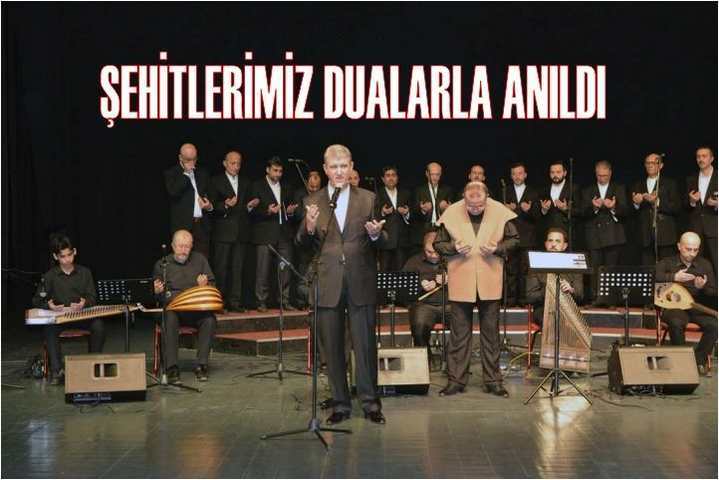 Şehitlerimiz dualarla anıldı