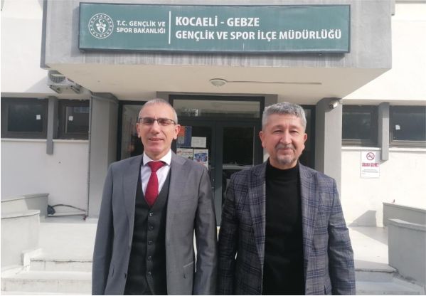 Şükür, Gebze ilçe spor müdürünü ziyaret etti