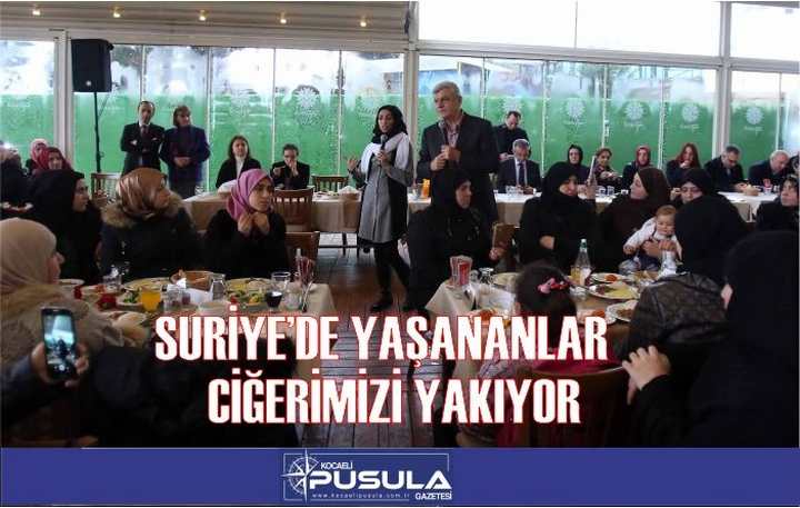 Suriye’de yaşananlar ciğerimizi yakıyor