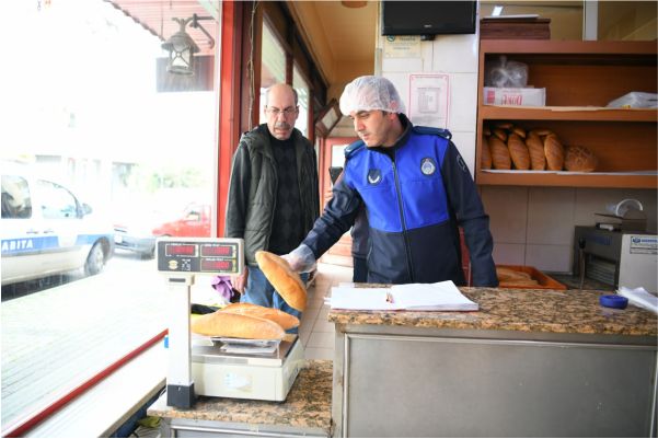 Zabıta'dan fırın denetimi