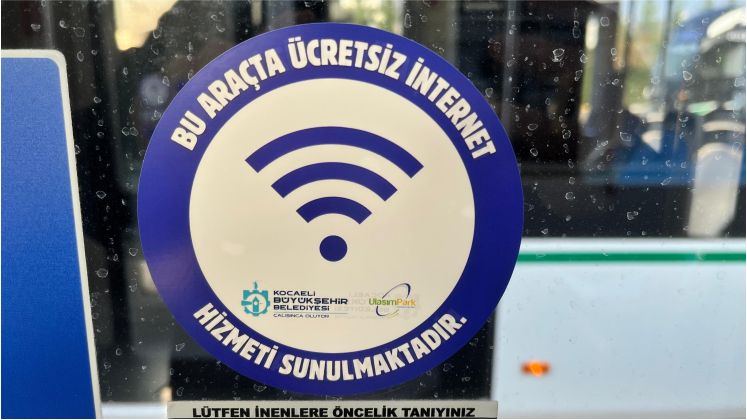 Büyükşehir’den ulaşımda ücretsiz Wi-Fi hizmeti