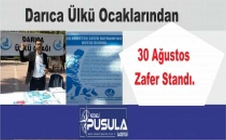 30 Ağustos Zafer Standı.