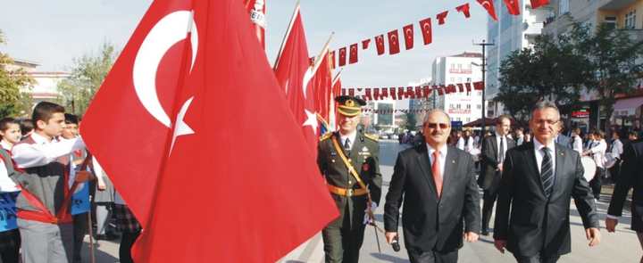 Gebze’de Cumhuriyet coşkusu