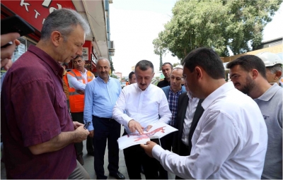 Başkan Büyükakın, ‘’Metro inşaatı devam ediyor’’