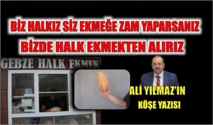 Biz Halkız Halk Ekmek Yeriz