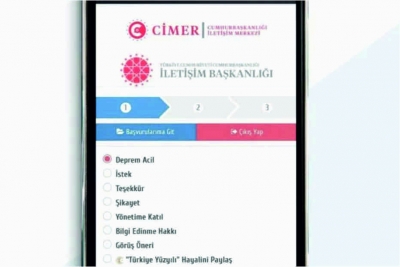 CİMER'in acil uygulamasına 2 milyon başvuru