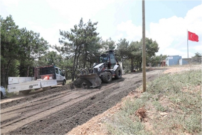 DAMGATEPE'DE ÇALIŞMALAR TAM GAZ