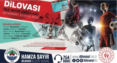 Dilovası’nda yaz spor okulları kayıtları başladı