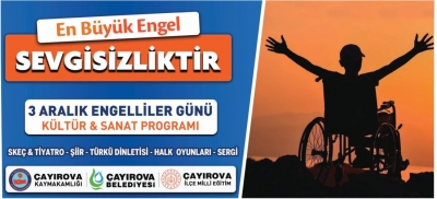  ‘Engelsiz Kültür ve Sanat Programı’ düzenlenecek