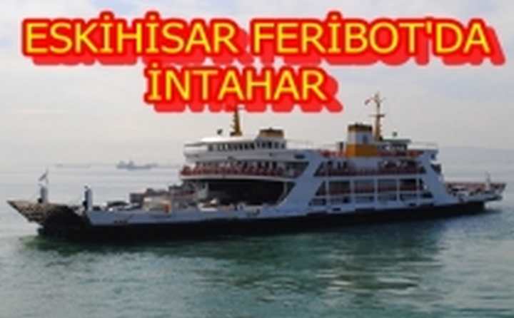 FERİBOT'DA İNTAHAR