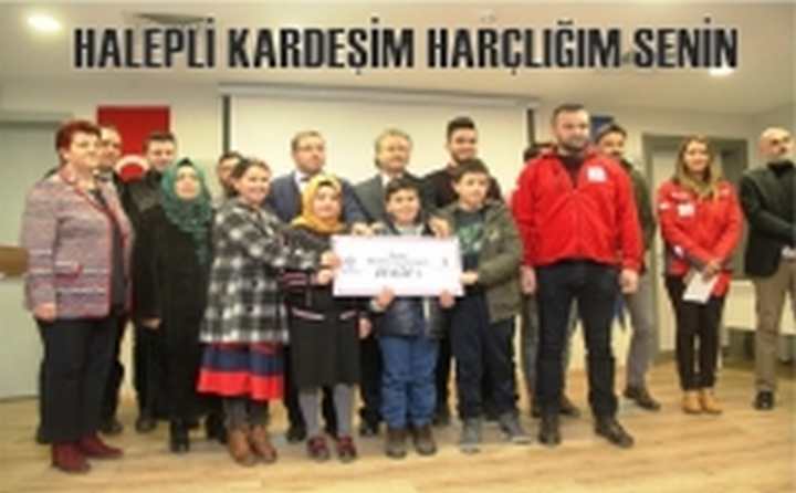 ‘’Halepli kardeşim harçlığım senin’’