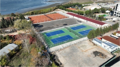 İzmit Tenis Merkezinde sona doğru