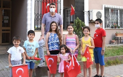 KARTEPE’DE 19 MAYIS COŞKUYLA KUTLANDI