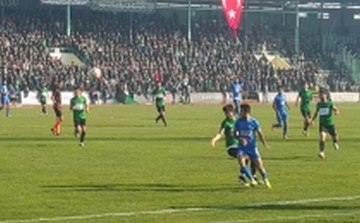 KOCAELİSPOR - ERGENE VELİMEŞE MAÇI 2-0 Bitti