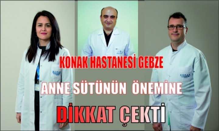 Konak Hastanesi Gebze, Anne Sütünün  Önemine Dikkat Çekti   