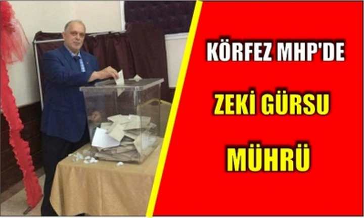 KÖRFEZ MHP'DE ZEKİ GÜRSU MÜHRÜ