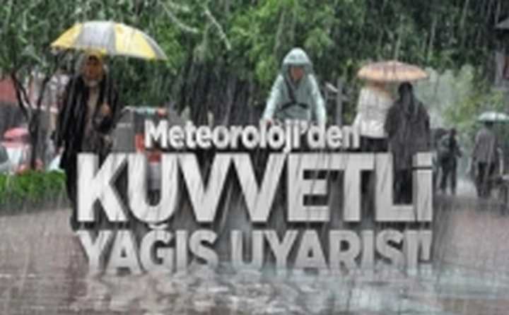 METEOROLOJİ UYARDI AMAN DİKKAT!!!