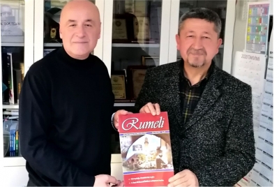 Rıdvan Şükür, Rumeli Dergisinin misafiri oldu