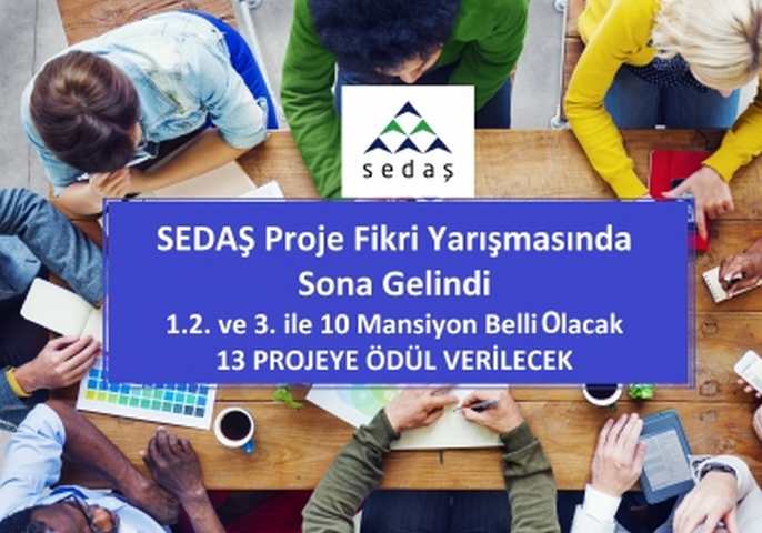 SEDAŞ 13 PROJEYE ÖDÜL VERECEK