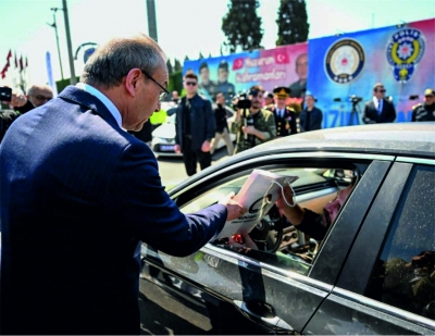Vali Yavuz, Bayram Öncesi Trafik Denetimlerine Katıldı